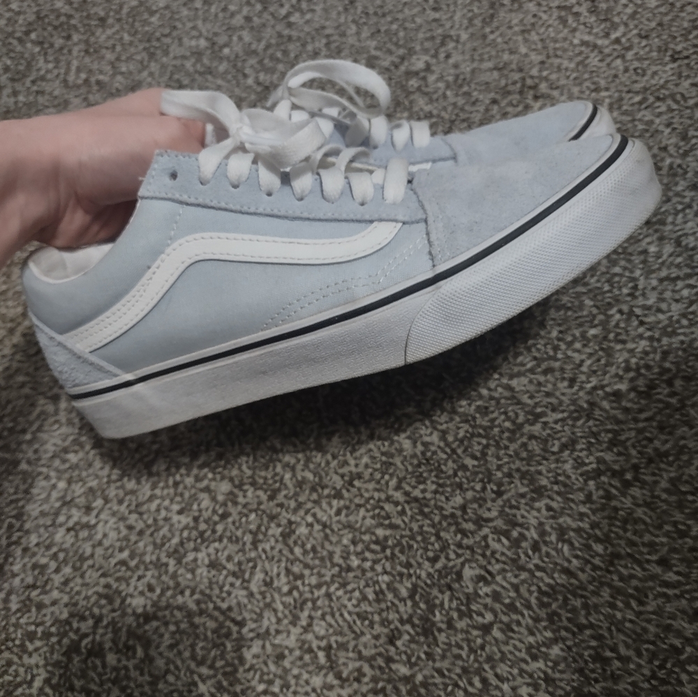 Light Blue Vans - Picture 2 of 10